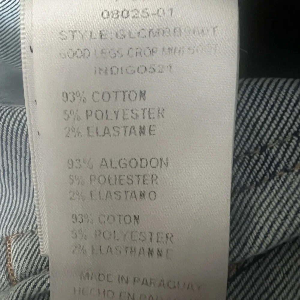 Good American Good Legs Cropped Mini Boot Jeans - Picture 9 of 9